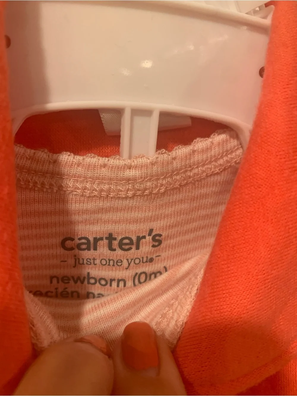 Baby Girls Newborn Footed Pants and Coral Vest and Onesie Outfit